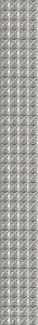 Декор Azori Pandora Бордюр  Grey Geometry 7.5x63 585711002