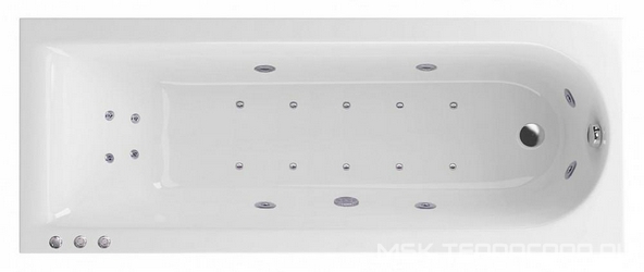 Акриловая ванна Excellent Actima Aurum Lux 170x70| 170x70x44