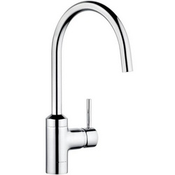 Смеситель для кухни, однорычажный, гибк.подв., хром XX