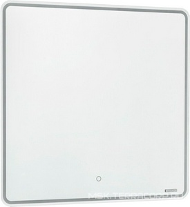 Зеркало "-85", 850*820*29 мм, с втутр.подсветкой, сенсорным выключателем и системой подогрева ANTI-STEAM ZZ Aquaton Шерилл 1A210302SH010