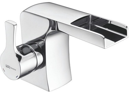 Смеситель для раковины, без донного клапана, хром ZZ Wasserkraft berkel 4869