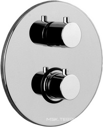 Смеситель Paffoni Light LIG018CR С ВНУТРЕННЕЙ ЧАСТЬЮ, для душа| 20x20x5