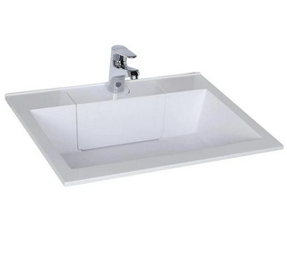 Вкладыш для раковины -столешницы Фортуна 90 см для мебели "" (ЗАП.ЧАСТЬ), ZZ Aquanet Алвита 255970  / зап часть