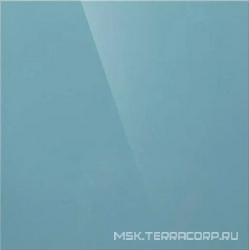 Грес Уральский UF008 голубой моноколор полированный|60x60