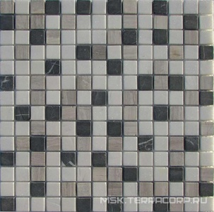 Мозаика Спектр-М Натуральный камень Мозаика из камня на сетке М20-131-20Т ZZ |30.5x30.5