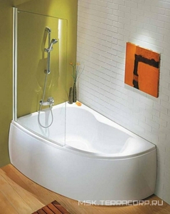 Акриловая ванна MICROMEGA DUO 150х100, ассимметричная,  левая  (БЕЗ каркаса и панели), белая ZZ Jacob Delafon Micromega E60219RU-00