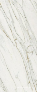 Керамогранит для пола и стены Laminam Rus I Naturali Calacatta Gold 5,6 120x300 LAMF011514