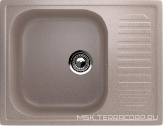 Мойка кухонная Ulgran U-202-302 песочная| 49x64x19