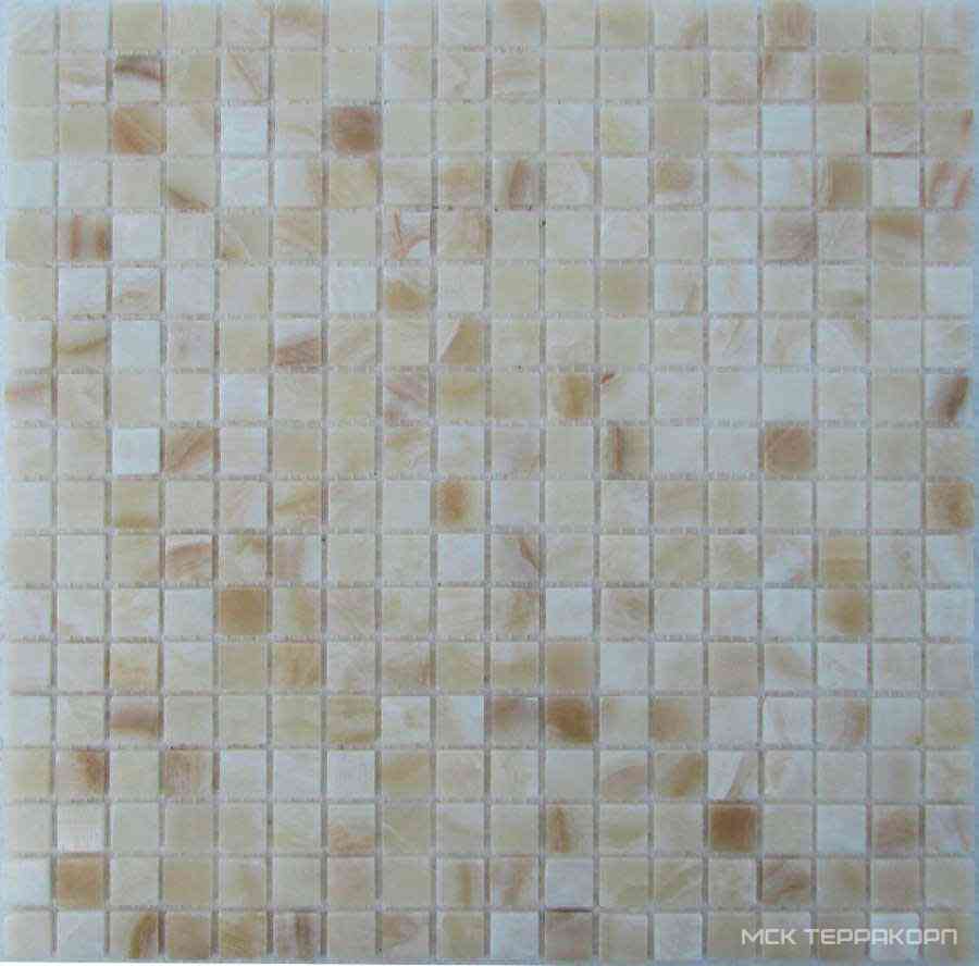 Мозаика из камня на сетке М20-115-15Т ZZ |30.5x30.5