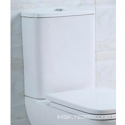 Бачок для напольного, безободкового унитаза, (механизм смыва., кнопка цв.хром в компл.), Monica XX