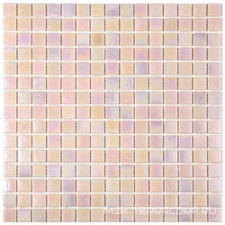 Мозаика sin F434 (F1) перламутр розовый (чип 2x2) ZZ|32.7x32.7 XX