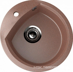 Мойка кухонная Ulgran U-407-307 терракотовая| 48x46x20
