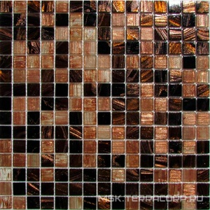 Мозаика Мозаика из стекла на сетке SH-035 |32.7x32.7 Спектр-М Микс стекло SH-035