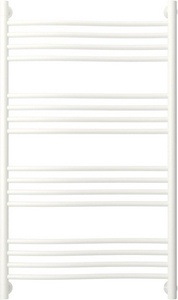 Полотенцесушитель "+" 1000*600 мм, Н.Г. подключ. 3/4, комплектующие в комплекте, цв.матовый белый ZZ Сунержа Флюид 30-0222-1060