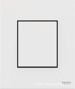 Панель смыва для писсуара с клавишей, (цв.белый глянцевый),  Urinal ZZ Tece TECEnow 9242400