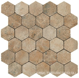 Aix Beige Honeycomb Tumbled ZZ 30x31