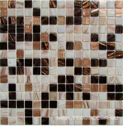 Мозаика из стекла на сетке SH-034 ZZ |32.7x32.7