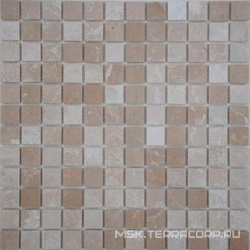 Мозаика из камня на сетке М20-144-23Р ZZ |30.5x30.5