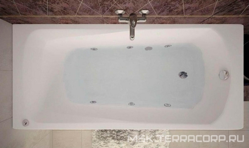 Акриловая ванна Aquanet Roma 160х70, на каркасе, ZZ Aquanet roma 205505