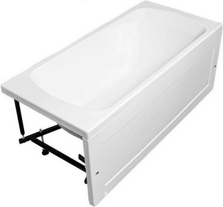 Акриловая ванна Aquanet Roma 160х70, на каркасе, ZZ Aquanet roma 205505