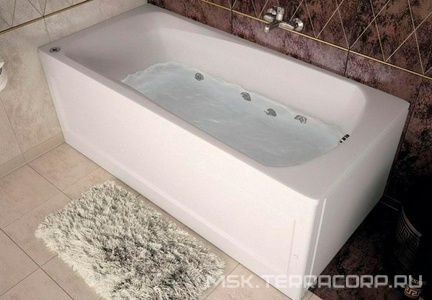 Акриловая ванна Aquanet Roma 160х70, на каркасе, ZZ Aquanet roma 205505