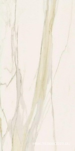 Керамогранит для пола и стены Florim Magnum I Classici di Rex Calacatta Gold Glossy 120x240 750682