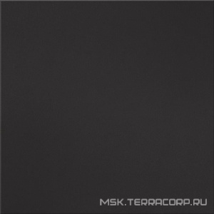 Керамогранит для пола и стены Уральский гранит Уральские фасады Грес Уральский UF019 насыщенно-черный моноколор матовый60x60 UF019MR
