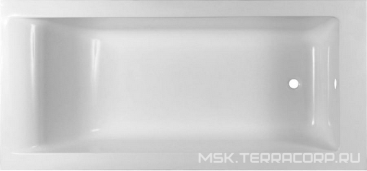 Ванна из искусственного камня Эстет Дельта 150x70 с ножками| 150x70x45