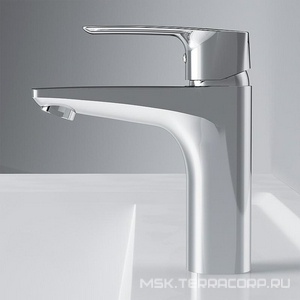 Смеситель для раковины , БЕЗ донного клапана, цв.хром AMPM Gem F90A02100