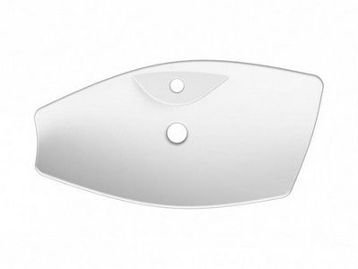 Раковина накладная на столешницу, 90х38хh14см, c 1 отв.д/смесителя, без перелива,  ZZ Scarabeo Kong 8053/R