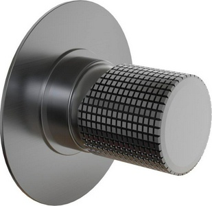 Смеситель для душа, встраиваемый в стену, (цв.черный матовый PVD),  ZZ Paini Cox Grip 7GPZ690