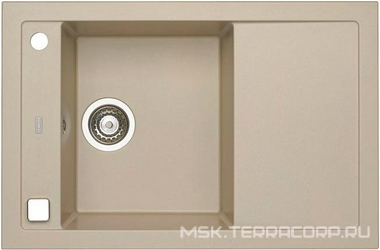 Мойка кухонная Alveus Formic Granital 30 pebble| 50x76x20