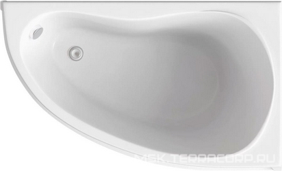 Акриловая ванна Bas Алегра 150 см R| 150x90x45