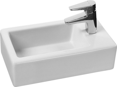 Раковина Эрис 45*25 см  для тумбы , белая ZZ Aquaton Эклипс 1WH301972