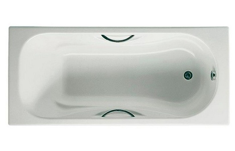 Ванна ROCA  150х75см чугунная, БЕЗ ножек, БЕЗ ручек KL Roca Malibu 2315G000R