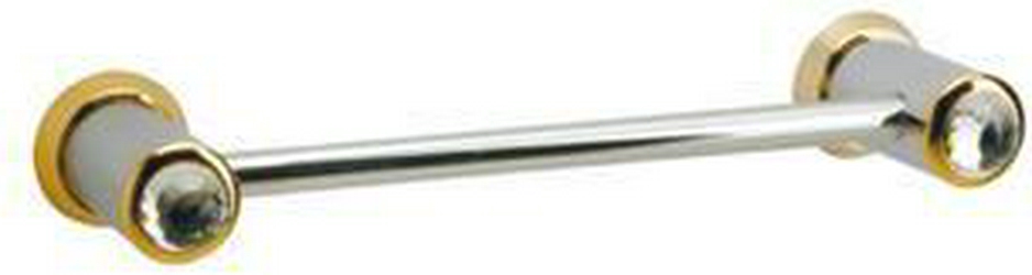 Полотенцедержатель 29см (цв.золото), Okay Swarovski XX