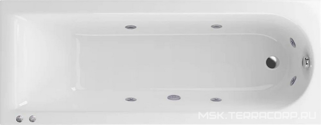 Акриловая ванна Excellent Actima Aurum Hydro 170x70| 170x70x44