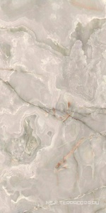 Керамогранит для пола и стены Florim Magnum Onyx&More Silver Onyx Satin 120x240 765892