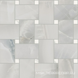 Maxi Rete Akoya Silver Kry ZZ |30x30