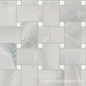 Мозаика Sant Agostino Akoya Maxi Rete Akoya Silver Kry ZZ |30x30