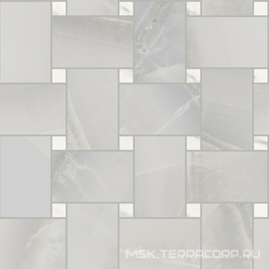 Мозаика Sant Agostino Akoya Maxi Rete Akoya Silver Kry ZZ |30x30