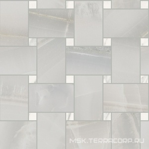 Мозаика Sant Agostino Akoya Maxi Rete Akoya Silver Kry ZZ |30x30