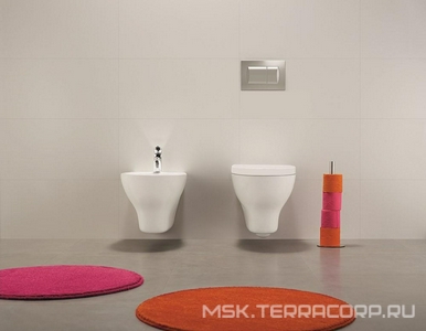 Комплект 4 в 1: унитаз подвесной, сиденье с микролифтом, инсталляция для подв.унитаза, клавиша смыва цв.хром, Sanitana Pop ZZ Sanitana pop art S999661