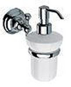 Дозатор настенный (цв.матовый хром/керамика),  ZZ Nicolazzi Classica 1489 CB