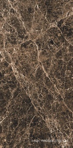 Керамогранит для пола и стены Florim Magnum Les Bijoux De Rex Marron Imperial Glossy 120x240 765725