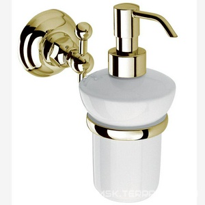 Дозатор настенный (цв. Antique gold/керамика),  ZZ Nicolazzi Classica 1489 AG