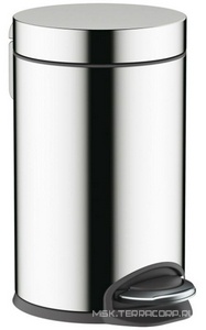 Корзина для мусора, с педелью, 3л., (металл цв.хром),  ZZ Hansgrohe AddStoris 41775000