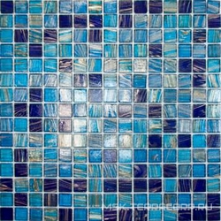 Мозаика HK-21 (чип 2x2 мм) синий микс ZZ|32.7x32.7 XX