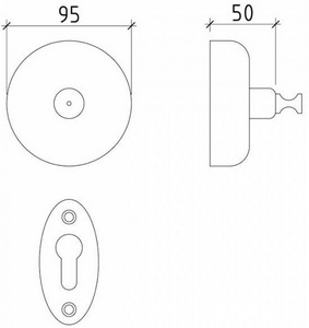 Веревка Complemento для сушки, хром ZZ Sonia Commercial Items 70572