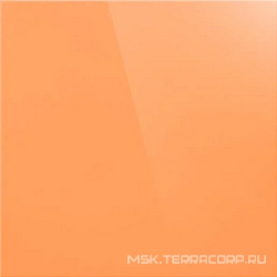 Грес Уральский UF026 насыщенно-оранжевый  моноколор полированный|60x60